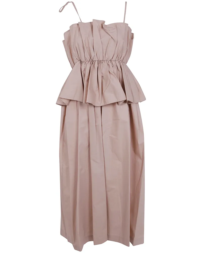 Twin-Set Dress 100% Cotton "261Tf2030 12559 Beige
