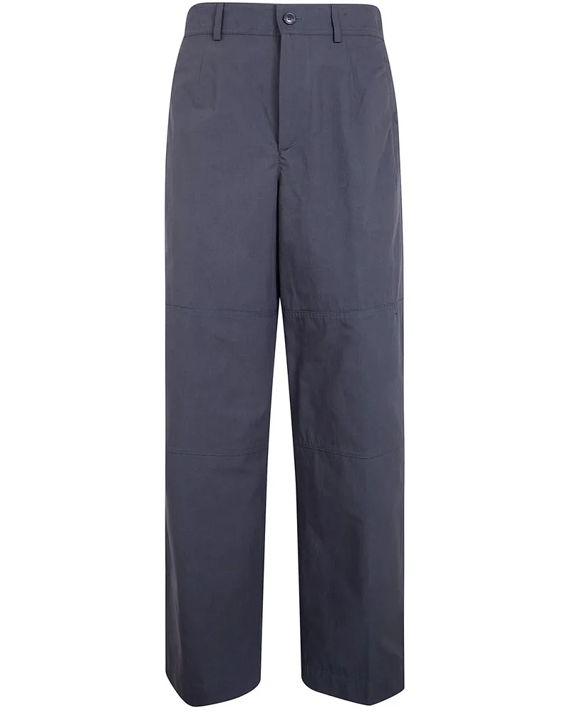 Dries van Noten Paxer' Regular Trousers Gray