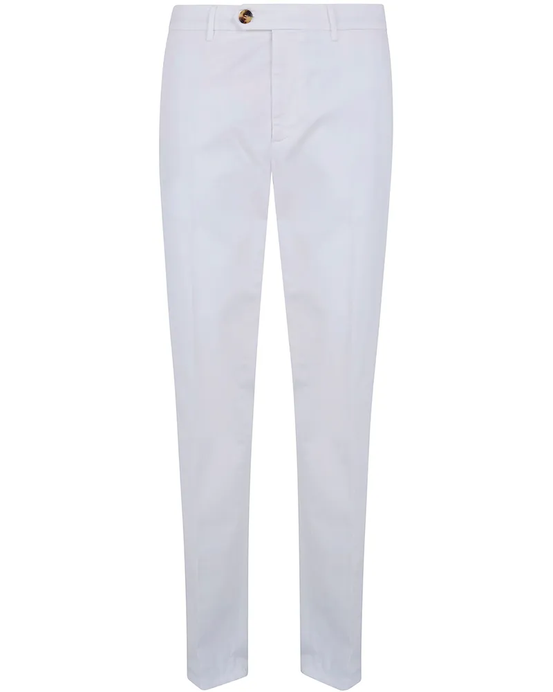 Brunello Cucinelli Straight Trousers White
