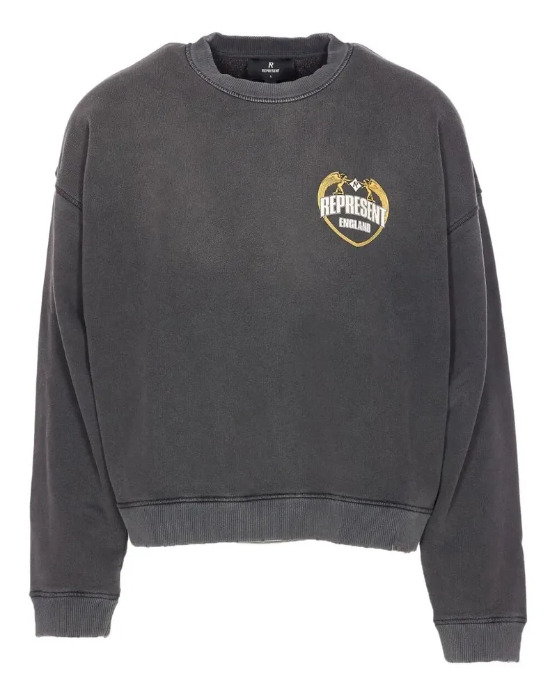 REPRESENT Represent Angel Border" Sweatshirt Black