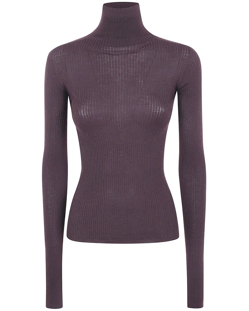 Max Mara Turtleneck Sweater "Centro Brown