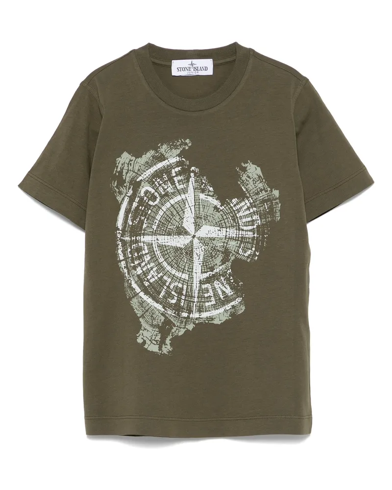 Stone Island T-Shirt Stone Island Junior Green
