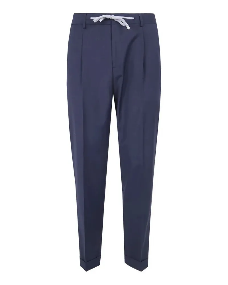 BARBA Roma Chino Trousers Blue