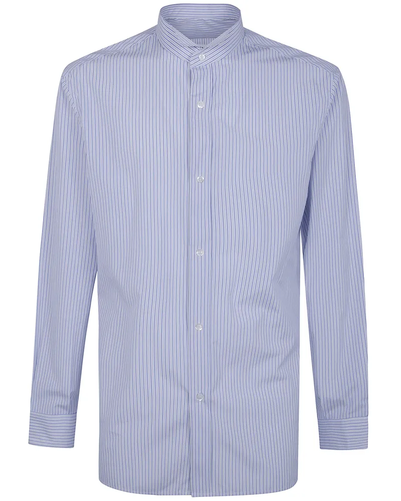 Maison Margiela Shirt Striped "Popeline Snapped White