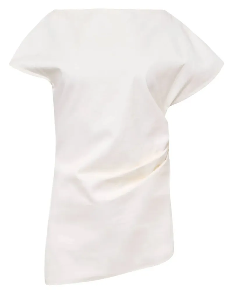 J.W.Anderson J. W.ANDERSON Asymmetric Draped Top White