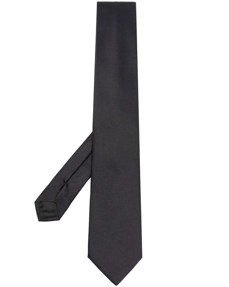 Emporio Armani Tie Classic Black Black