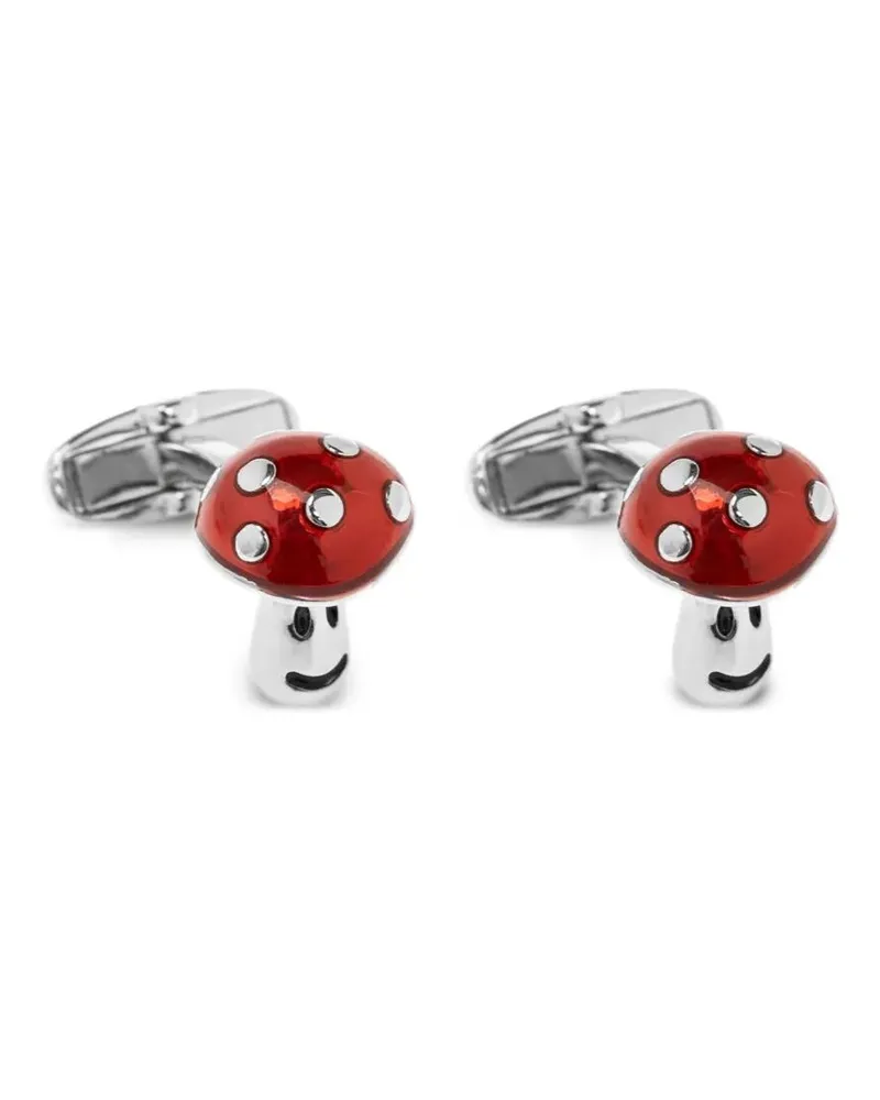 Paul Smith Men Cufflink Toadstl Red