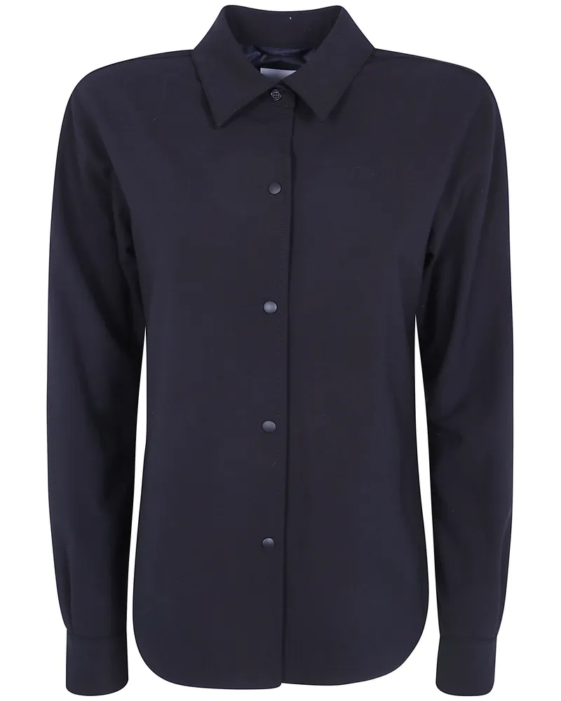 ASPESI Shirt Wool Blend "5485.Z058 01241 Black Black