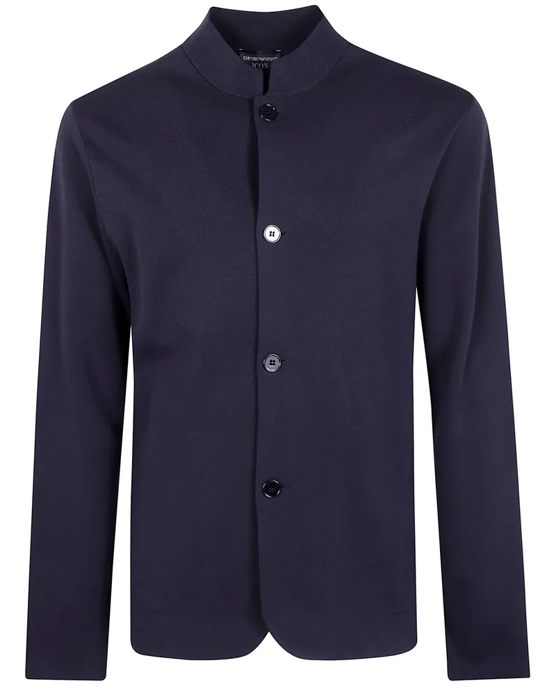 Emporio Armani Shirt Jacket Blue