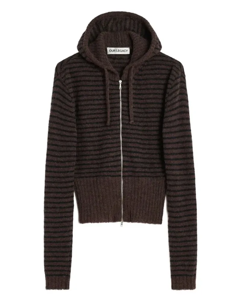 Our Legacy Our Legacy Compact" Hoodie Brown