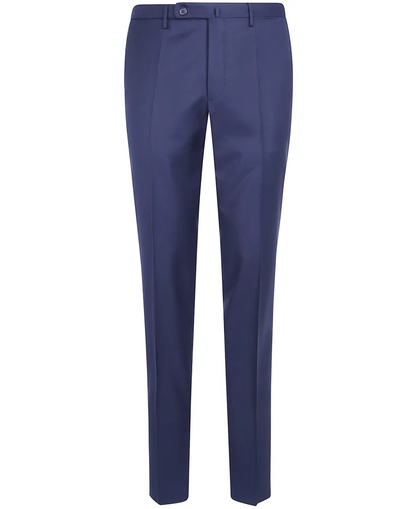Incotex Pants Regular Fit "Classic Regular Chino Blue