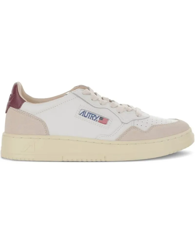 AUTRY Medalist Low" Suede Sneakers White
