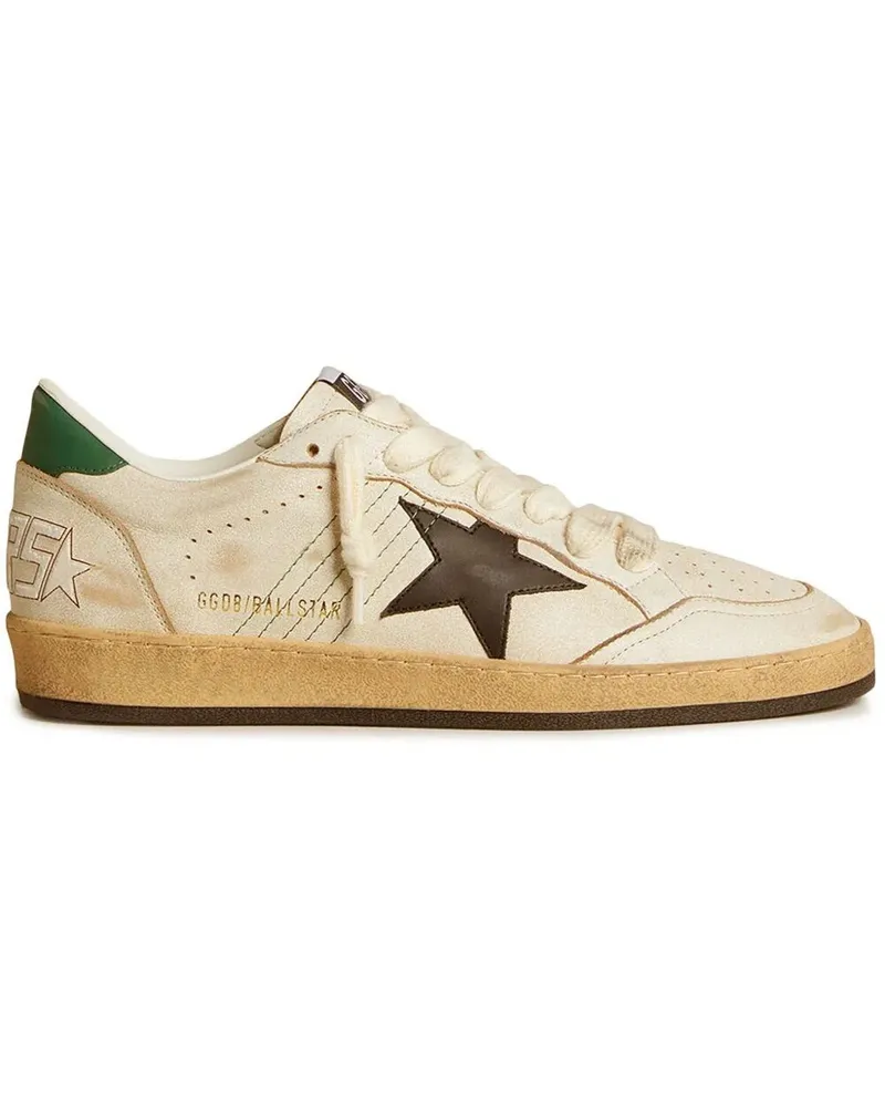 Golden Goose Sneakers Leather "Ball Star White