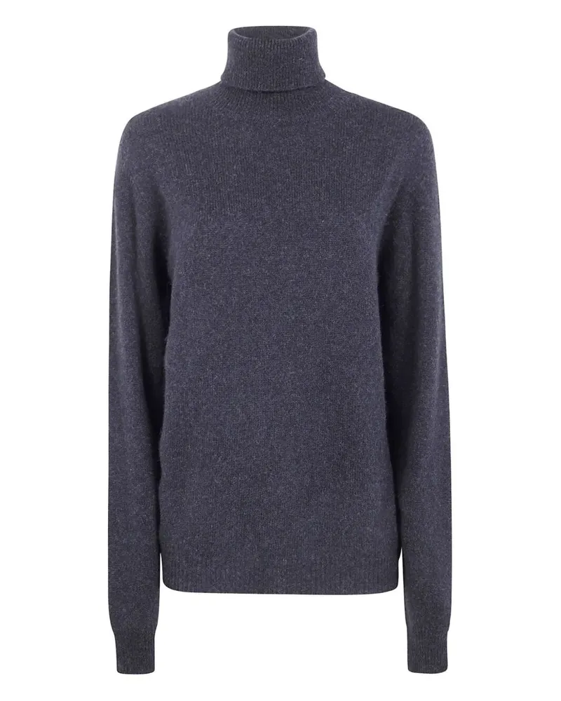 Nuur Long Sleeves Swg Turtle Neck Sweater Black