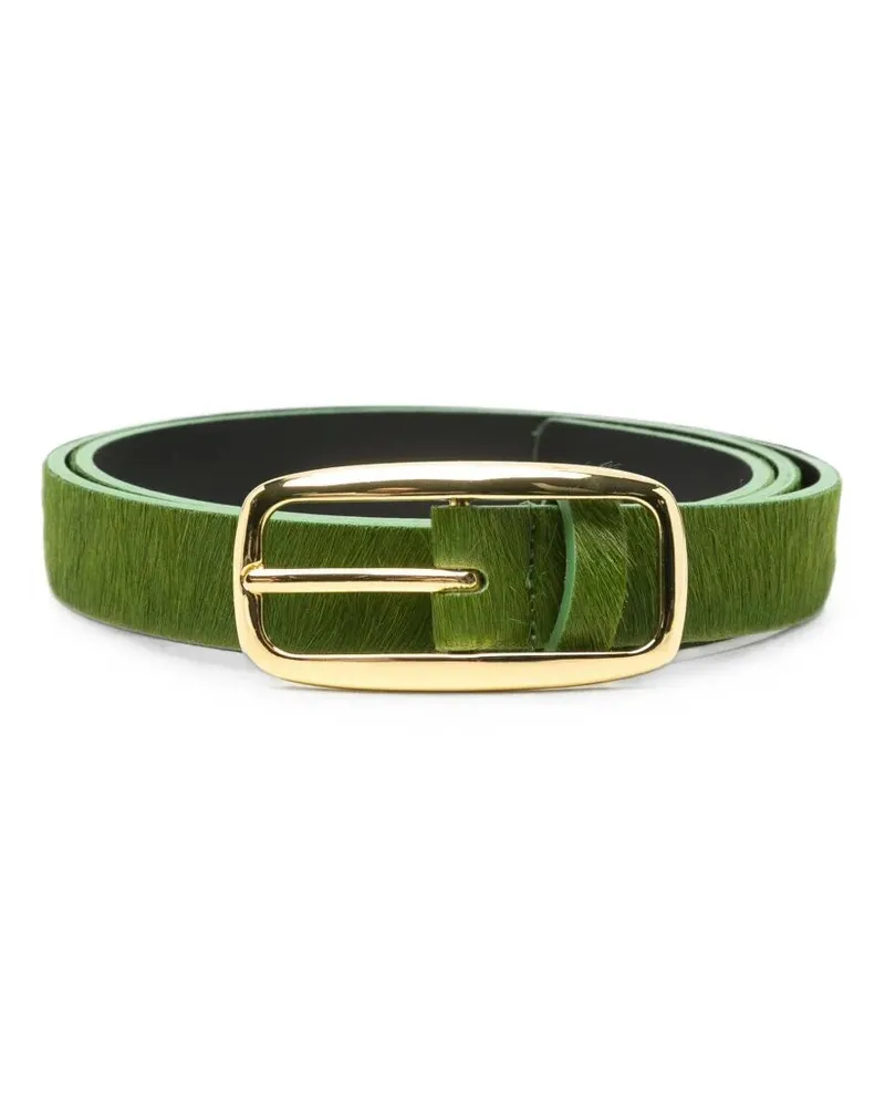 Essentiel Belt Thin Leather "Klub Green