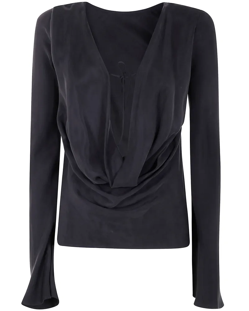 By Malene Birger Top Maniche Lunghe "Laura Black