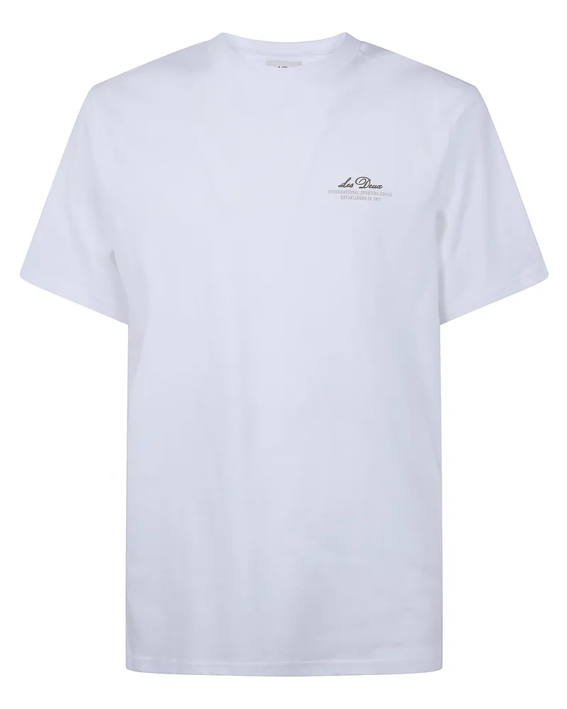 LES DEUX Ben Globe" T-Shirt White