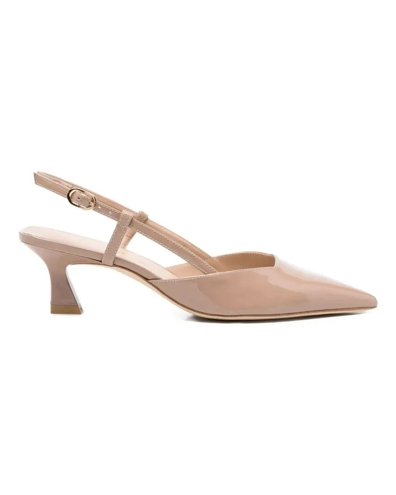 Stuart Weitzman Vinnie T.050" Slingback Beige