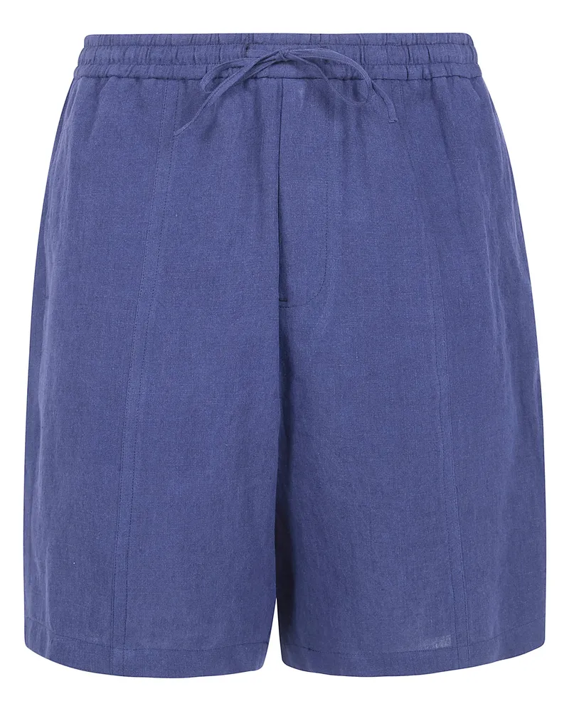 Emporio Armani Bermuda Trousers Blue