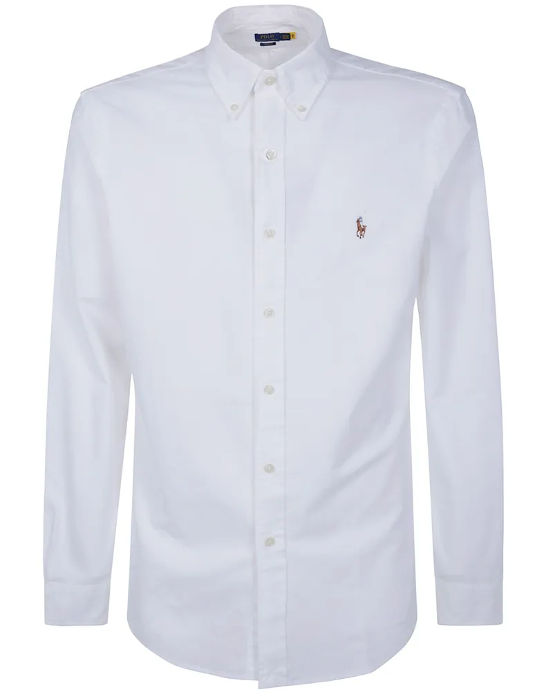 Ralph Lauren Shirt Long Sleeve "Sport White