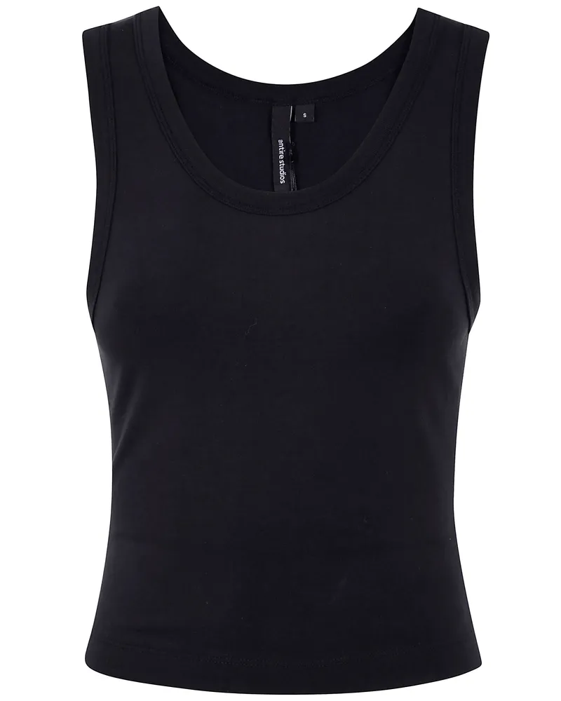 Entire Studios Cropped Tank Gray