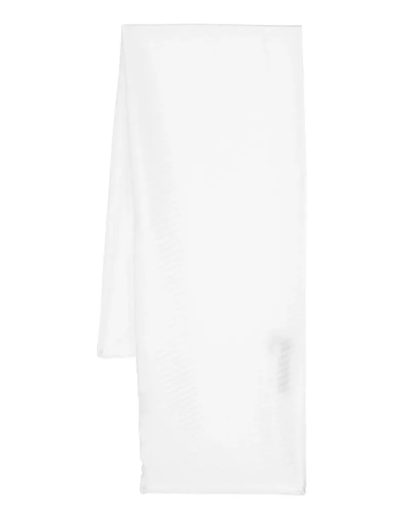 Emporio Armani Scarf Warm White White