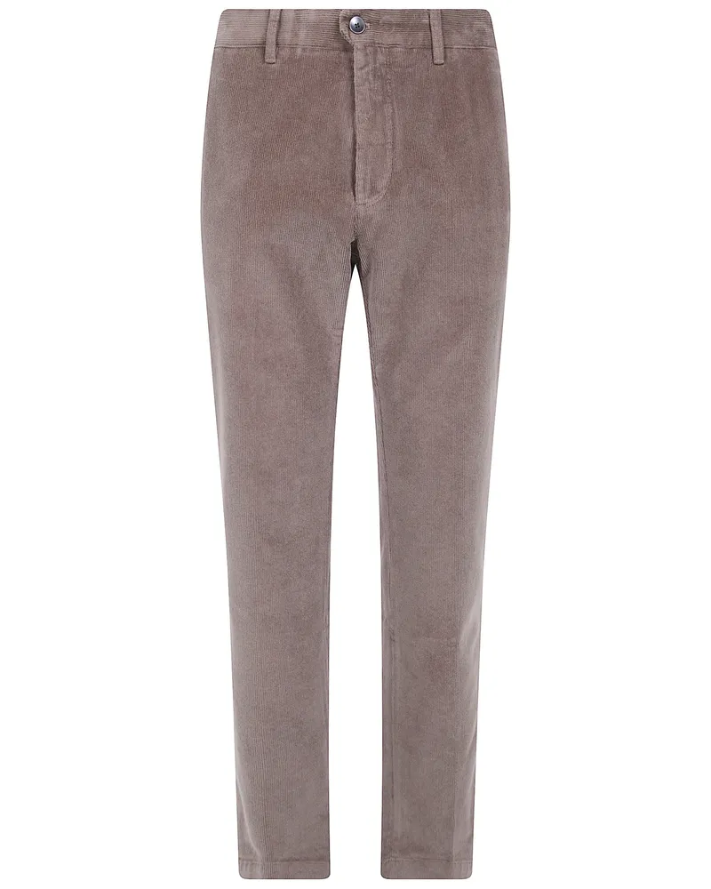 Incotex Chino Pants Classic Regular Chino Brown