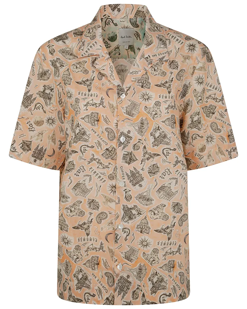 Paul Smith Regular Fit Shirt Red