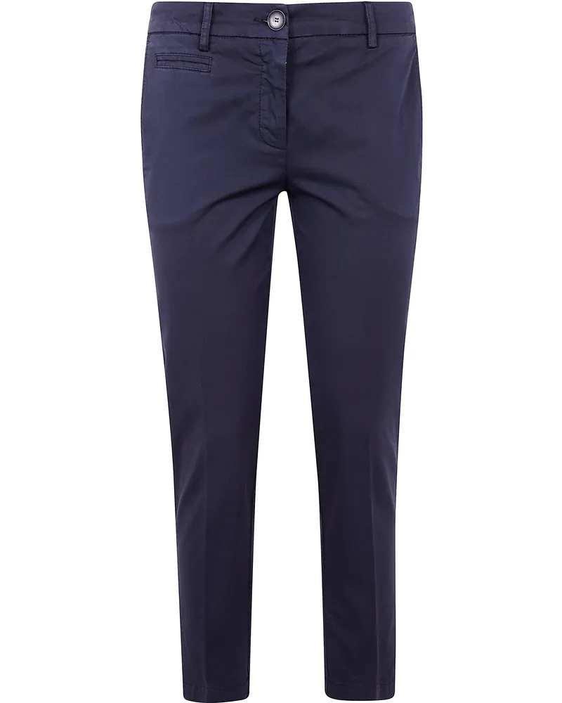 Twin-Set Regular Trousers Blue