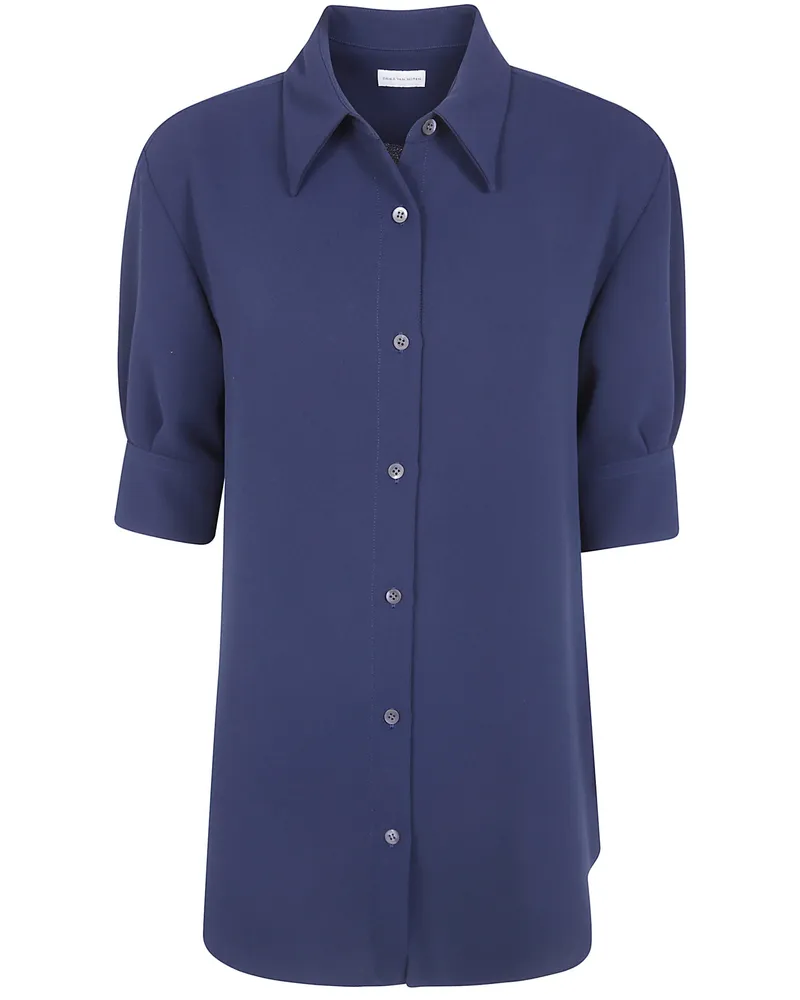 Dries van Noten Shirt Navy "Celindo Blue