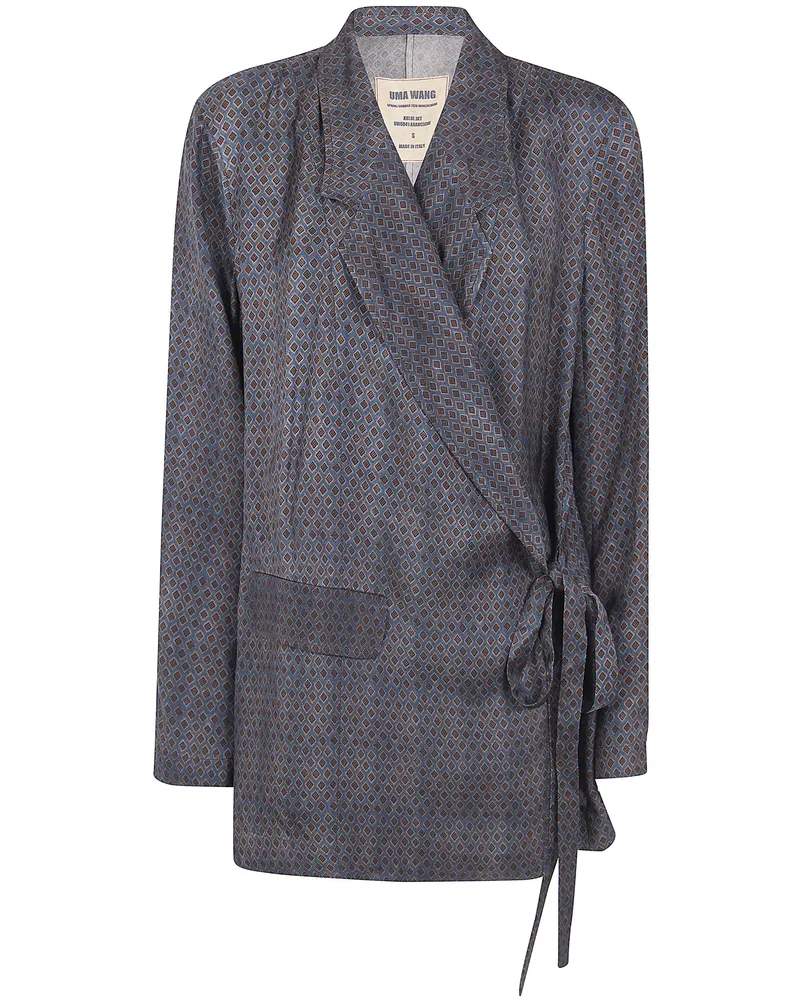 Uma Wang Khloe Jacket Blue