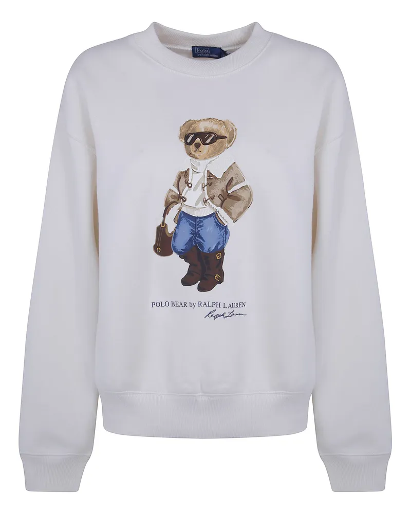Ralph Lauren Sweatshirt Knit "Knit Sweatshirt White