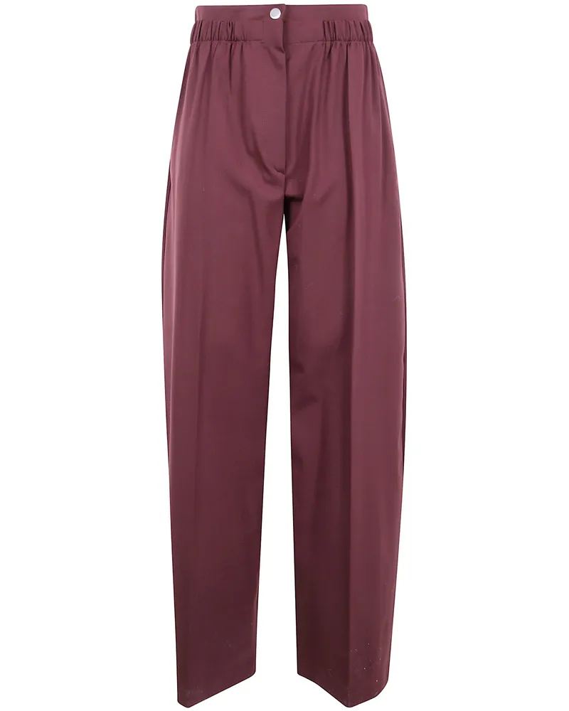 Max Mara Quito' Trousers Red