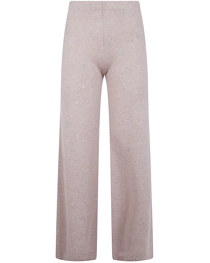 D.EXTERIOR D. EXTERIOR Cashmere Crystals Trousers Brown