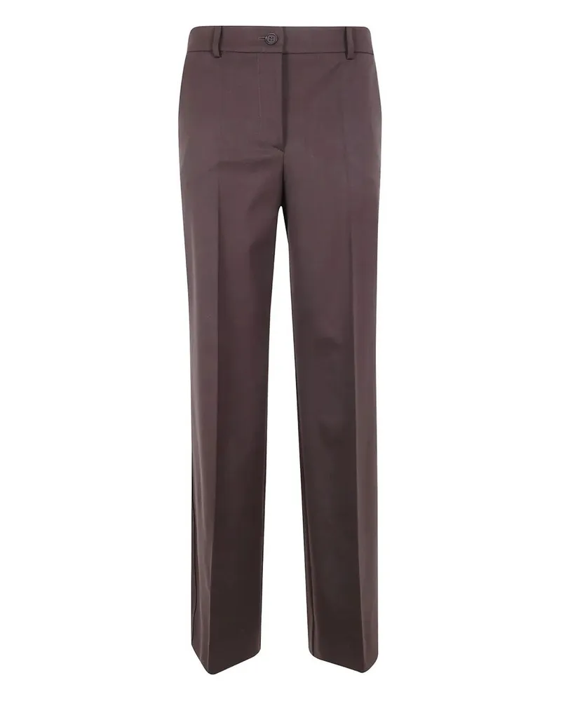 P.A.R.O.S.H. P. A.R. O.S. H. Wide Leg Trousers Brown