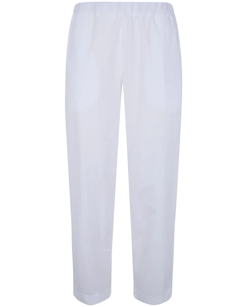 LABO.ART LABO. ART "Clara" Vela Cotton Trousers White