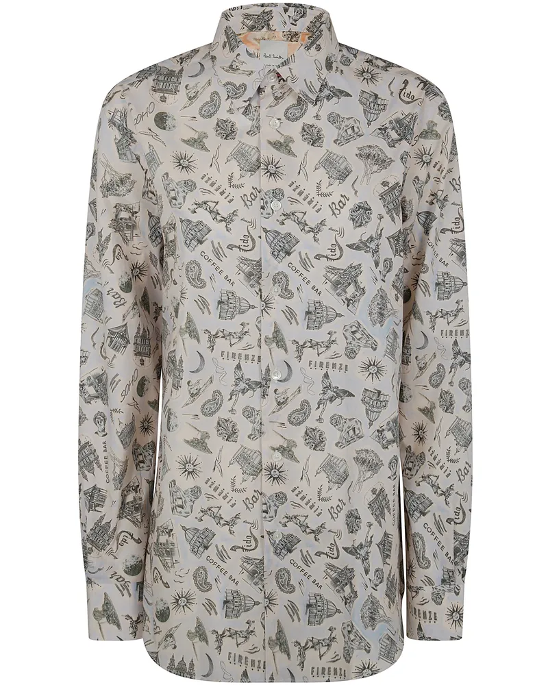 Paul Smith Regular Fit Shirt Blue