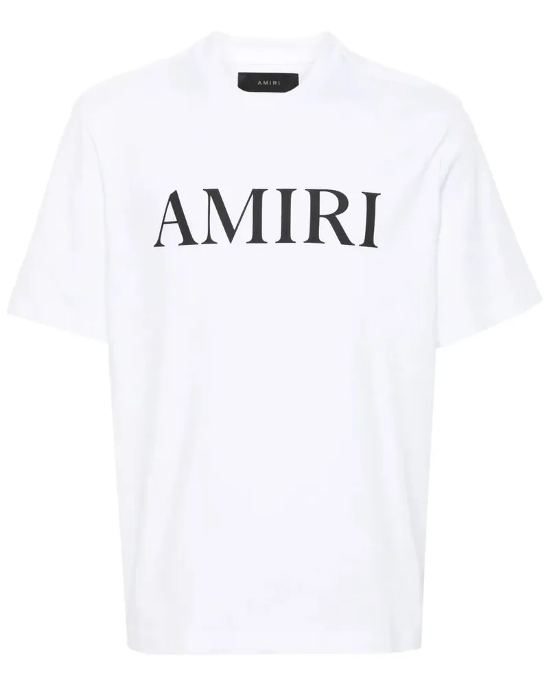 Amiri T-Shirt Stampa Logo "Core Logo White