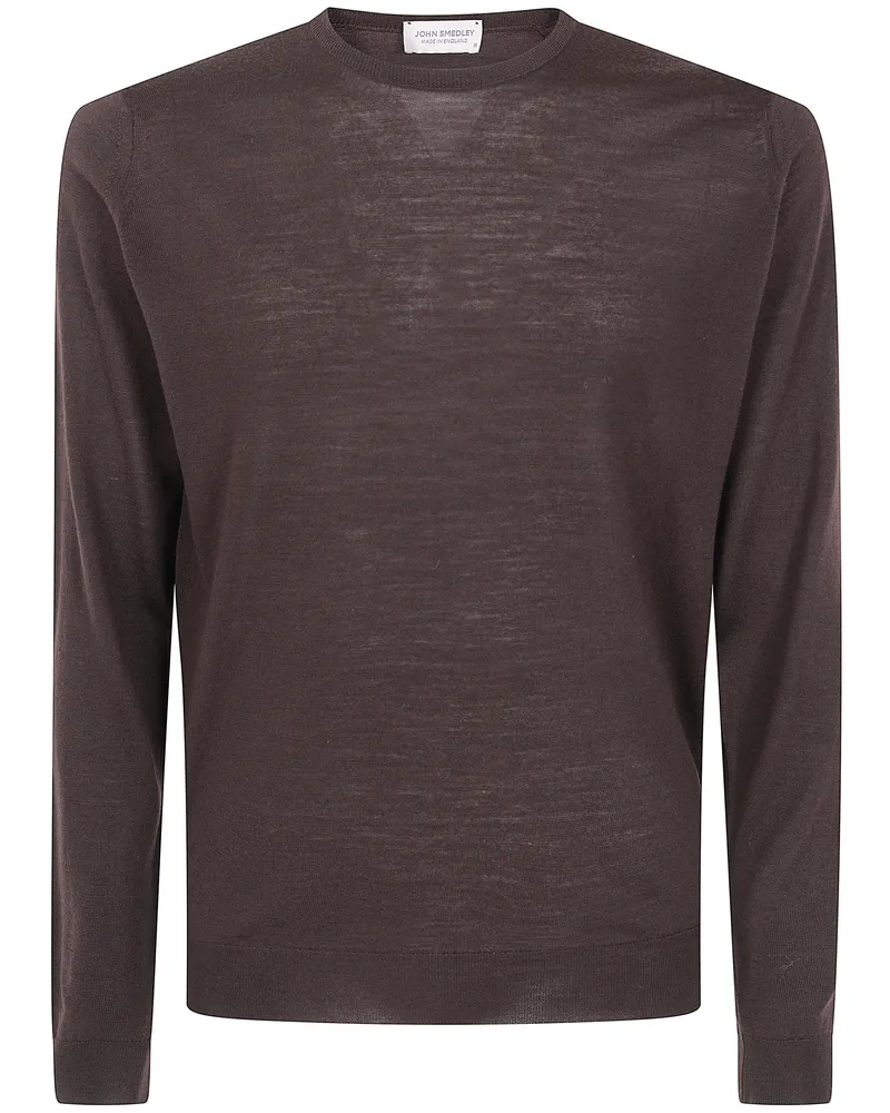 John Smedley Sweater Long Sleeve "Lundy Brown