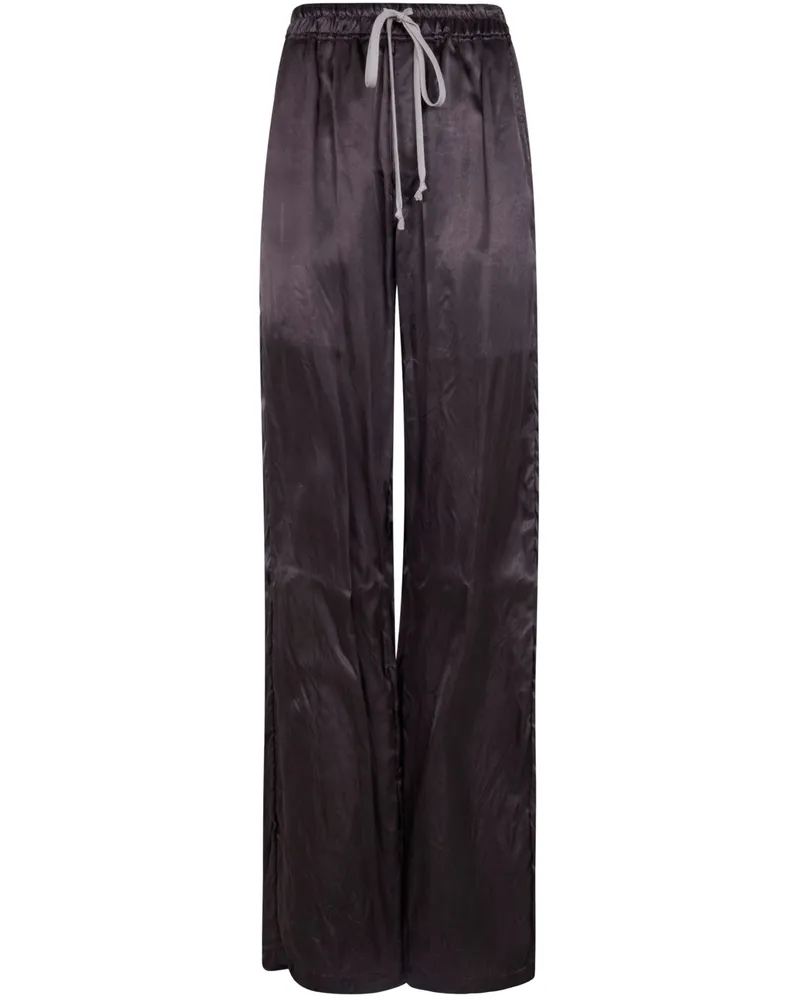 Rick Owens Dietrich Drawstring' Trousers Gray