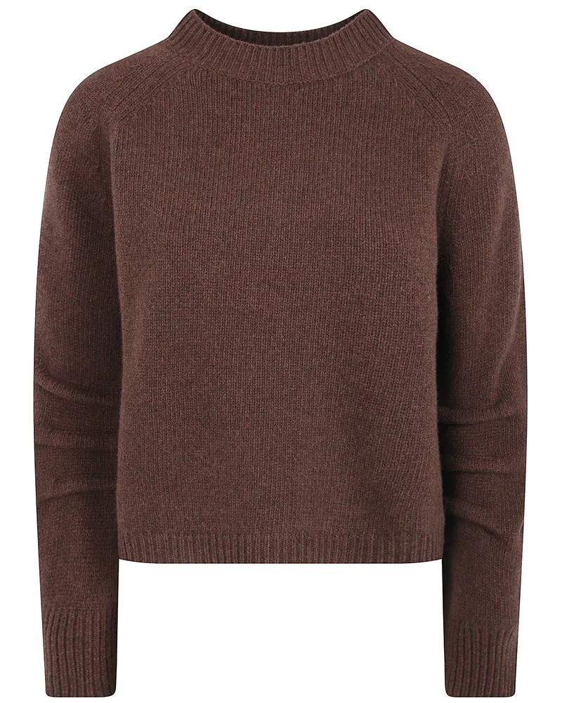 Pier Antonio Gaspari Sweater Shaped "Shaped Pullover Brown