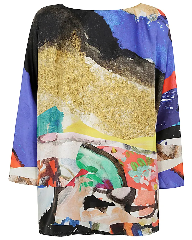 Daniela Gregis L/S Round Neck Square Shirt Pink