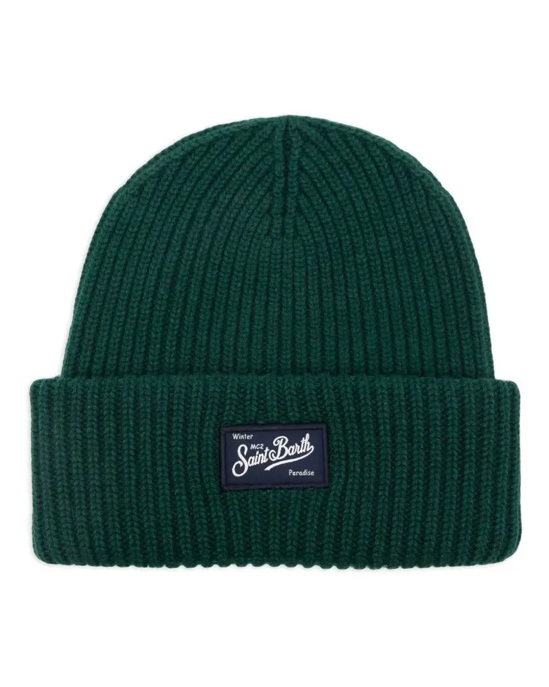 MC2 Saint Barth Berry" Knitted Hat Green