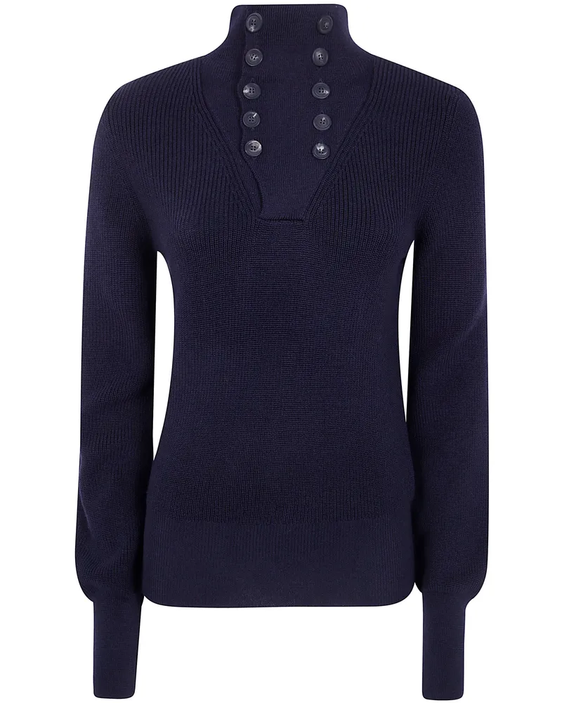 Paloma Wool Sweater Buttoned "Milon Blue