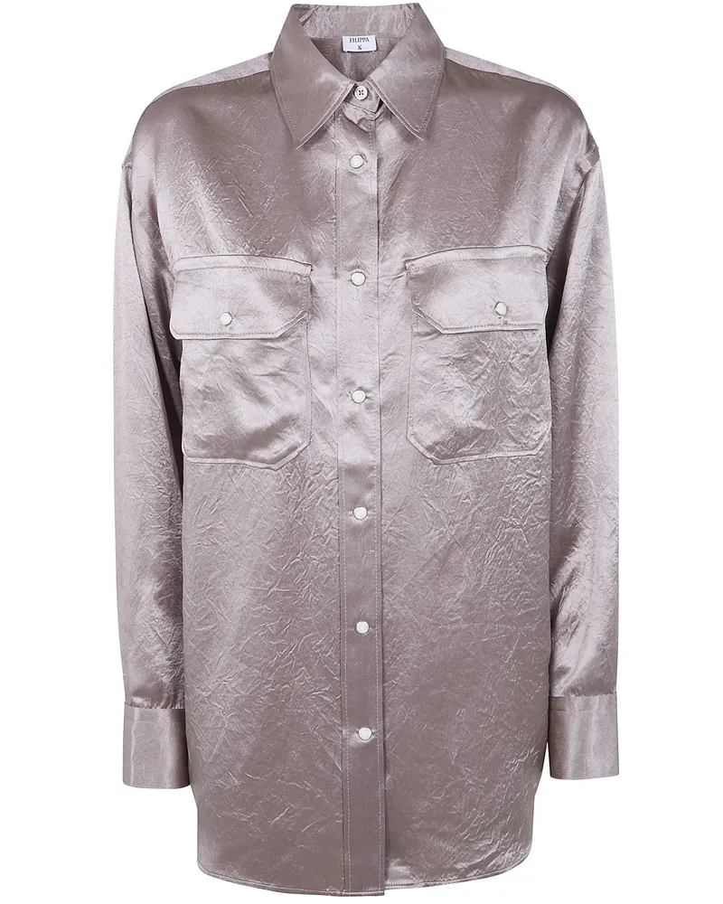 Filippa K Fluid "Work" Shirt Brown