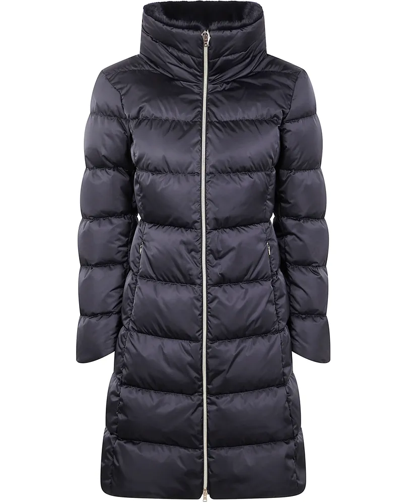 Herno Medium Full Zip Jacket Black