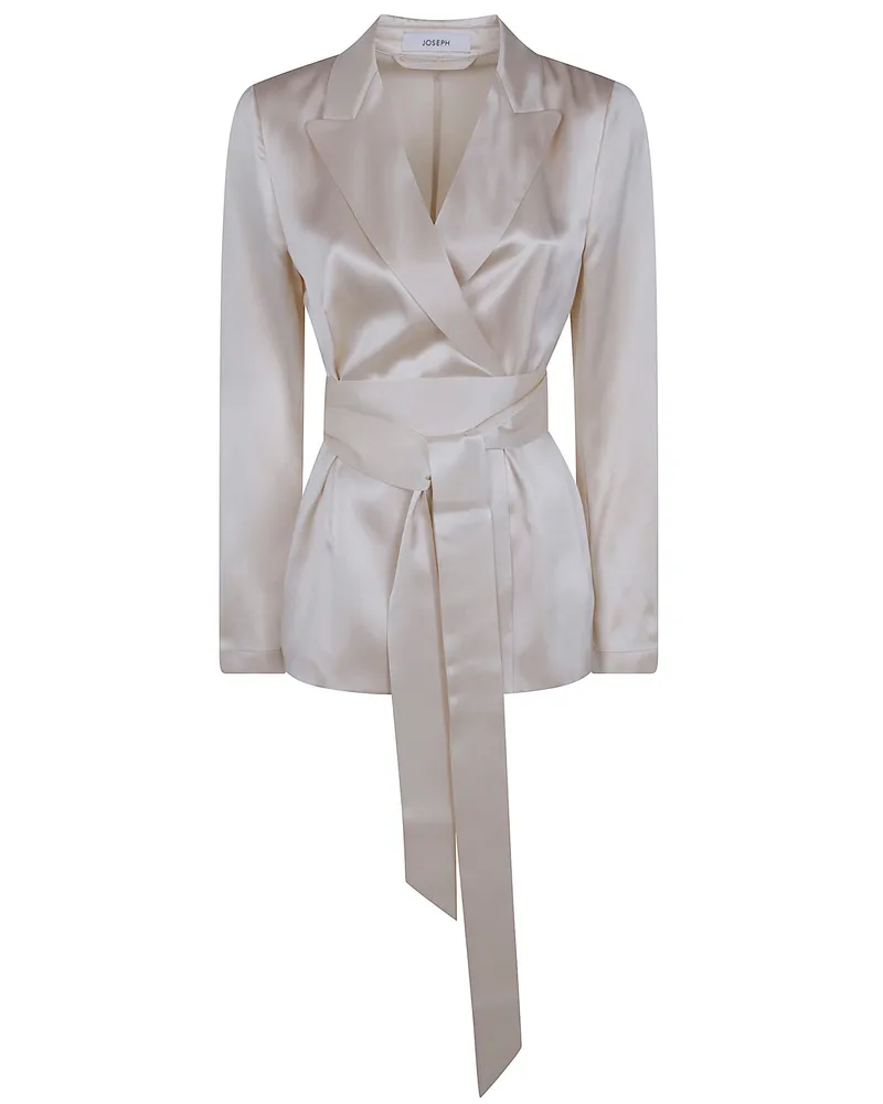 Joseph Jacket Silk Satin "Archer Gray