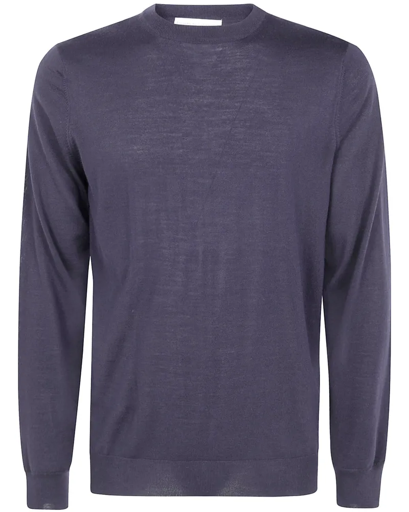 Filippo de Laurentiis Crew Neck Sweater Blue