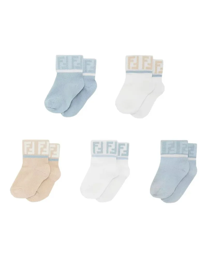 Fendi Socks Set "Ff Multi