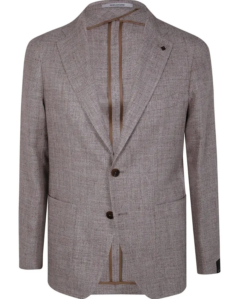 Tagliatore Man Jacket Gray